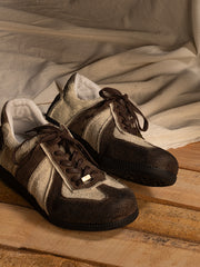 定制 【辛云来同款】REwrite编界「习」牛皮德训休闲鞋Ortholite®