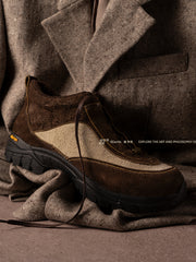 REwrite编界®「静浔涟生」牛皮复古鞋Ortholite®科技缓冲层Vibram®