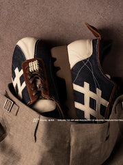 定制 REwrite编界「荣」复古夏季手工德训鞋Ortholite®科技缓冲层