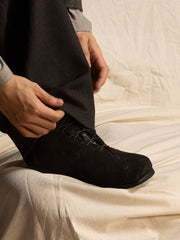 定制 REwrite编界「城屿游历」休闲黑皮鞋NARO-FIT™训练鞋Ortholite®