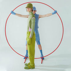 定制 REwrite编界® x YULONGXIA联合设计伦敦时装周走秀解构固特异男女