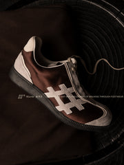 定制 【辛云来同款】REwrite编界「习」牛皮德训休闲鞋Ortholite®