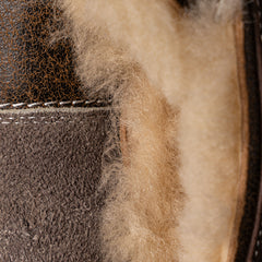 定制 REwrite编界®「烈」 厚底真皮羊毛一体中帮雪地靴加厚秋冬