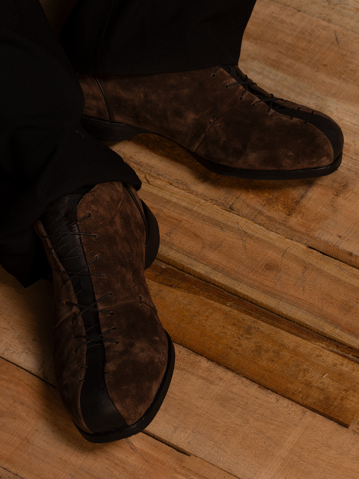 REwrite编界「青阶浔溯」反绒秋冬休闲皮鞋NARO-FIT™Ortholite®