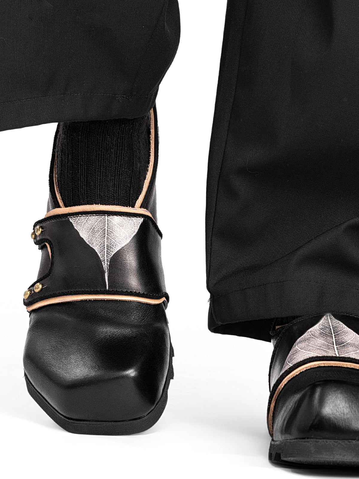 定制【安琥同款】REwrite编界® x NO SENSE无感官联名 东方书生乐福鞋