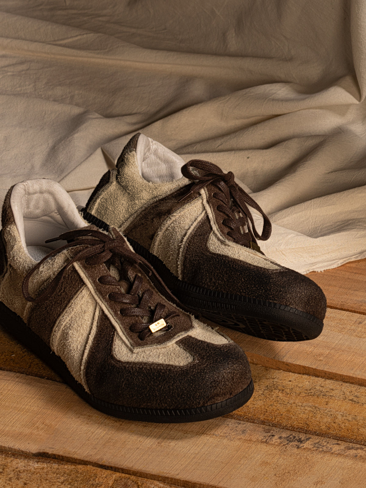 定制 【辛云来同款】REwrite编界「习」牛皮德训休闲鞋Ortholite®