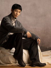 定制 REwrite编界®「城屿游历」休闲黑皮鞋NARO-FIT™训练鞋Ortholite®