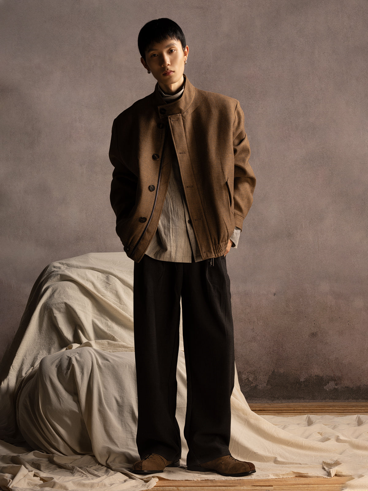 定制 REwrite编界「苔间巡游」中帮反绒秋冬休闲鞋NARO-FIT™Ortholite®