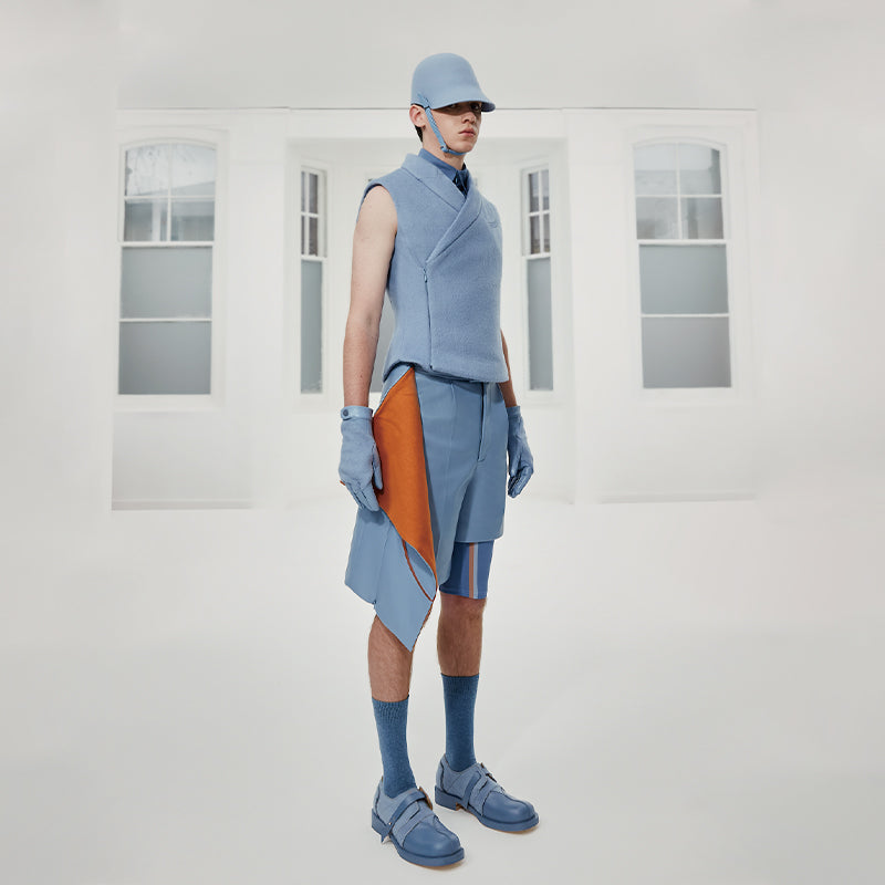 定制 REwrite编界® x YULONGXIA联合设计伦敦时装周走秀解构固特异男女